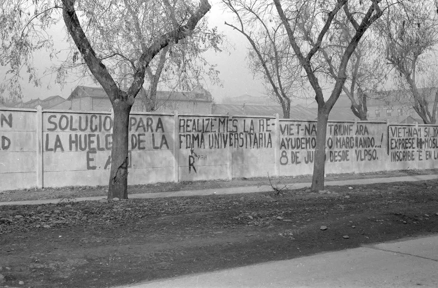Murallas pintadas por los estudiantes de la  UTE