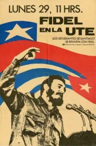 Fidel en la UTE