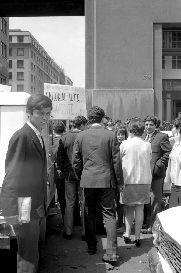 Marcha por el presupuesto.