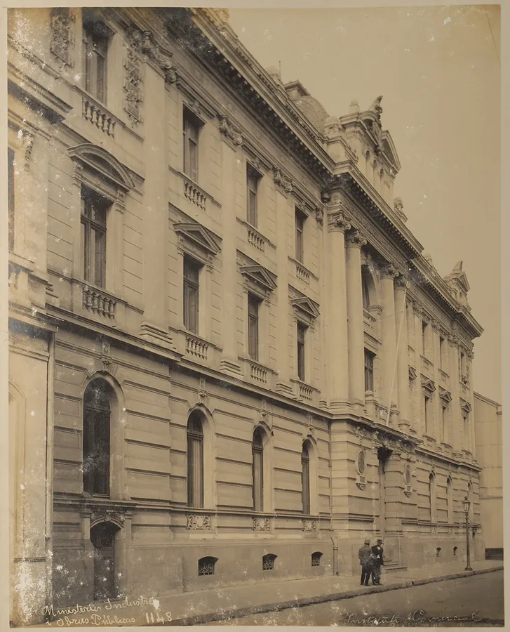 Instituto Comercial, Ministerio Industria y Obras Públicas