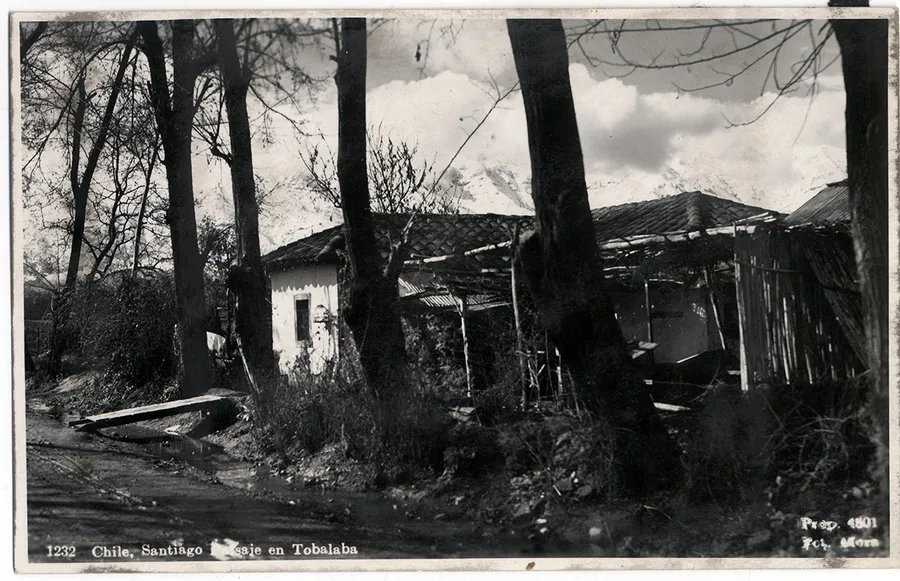 Chile, Santiago Paisaje en Tobalaba