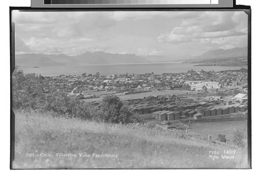 Chile, Villarrica Vista Panorámica.