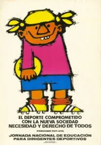 Afiche Jornada Nacional de Educacion para Dirigentes Deportivos