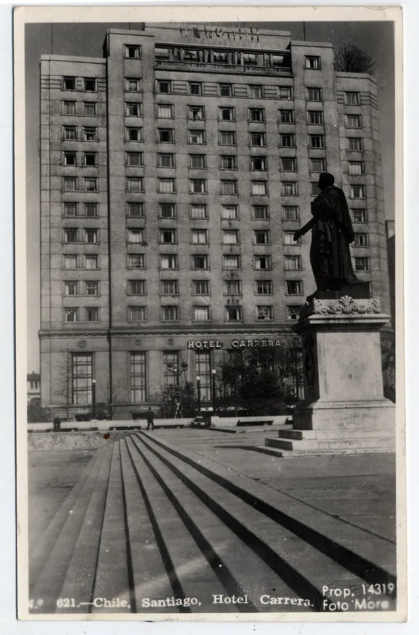 Chile, Santiago, Hotel Carrera.