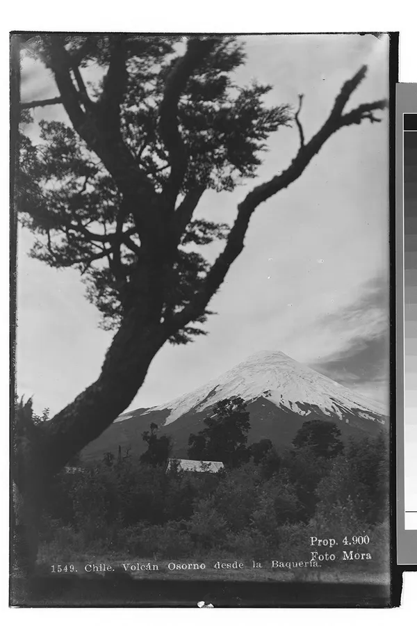 Chile. Volcán Osorno desde la Baquería
