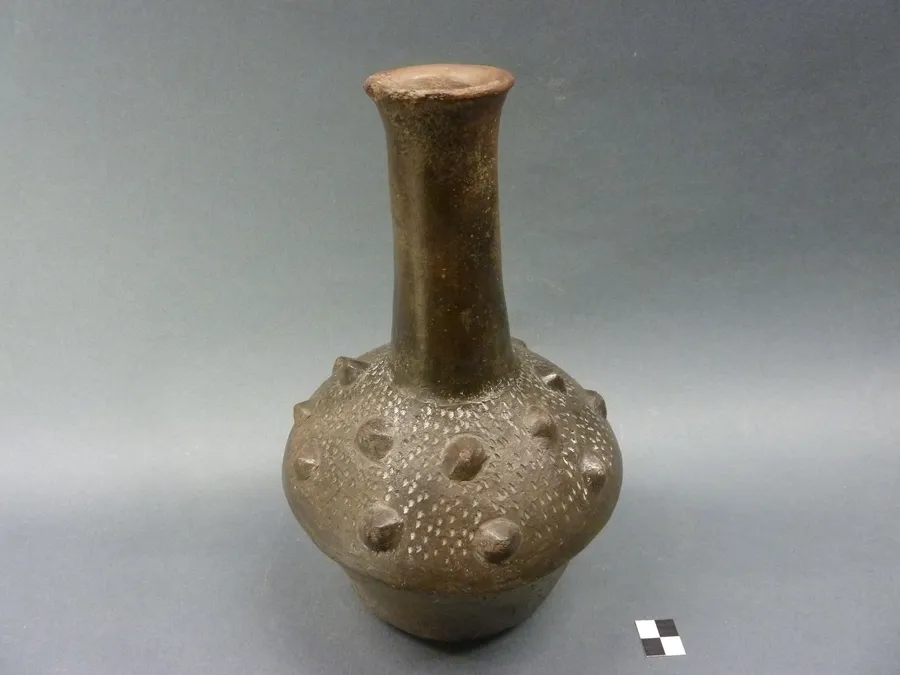 Botella monocroma