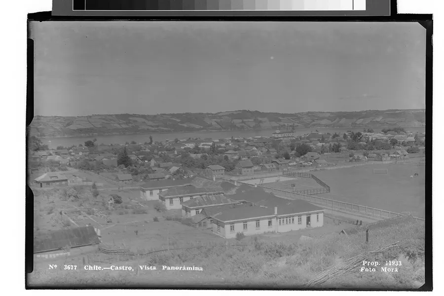 Chile.- Castro, Vista Panorámica