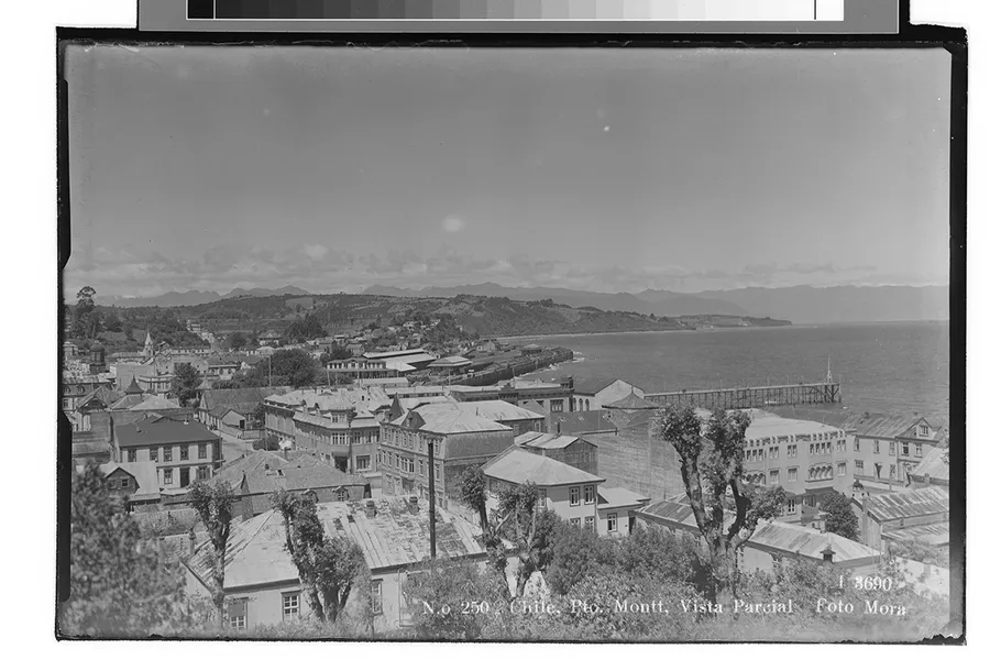 Chile, Pto. Montt, Vista Parcial.